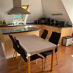 Moderne Maisonette-wohnung Am Karpfenteich; Modern With View Of The Carp Pond 公寓 巴姆施泰特
